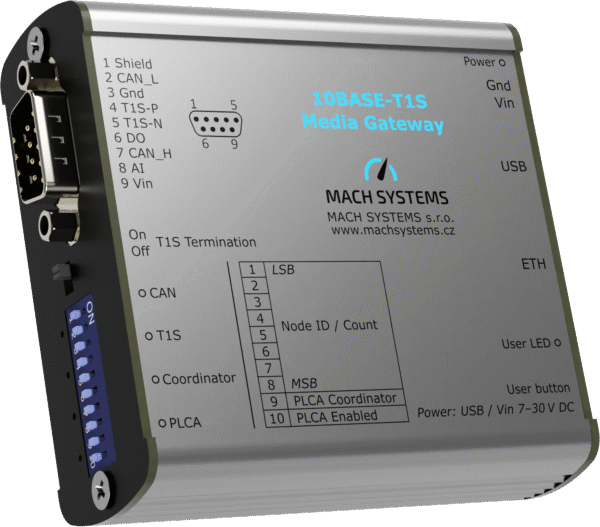 10BASE-T1S Media Gateway