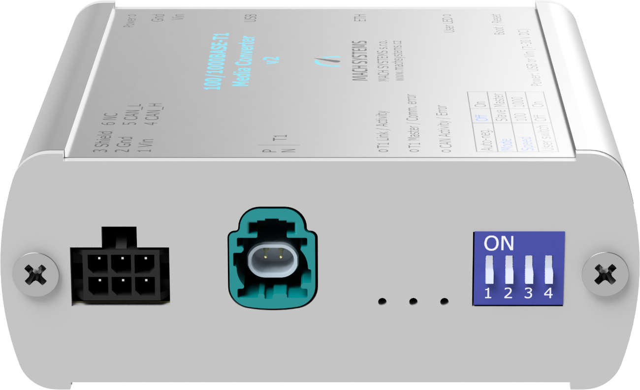 100/1000BASE-T1 Media Converter v2 H-MTD - Image 4