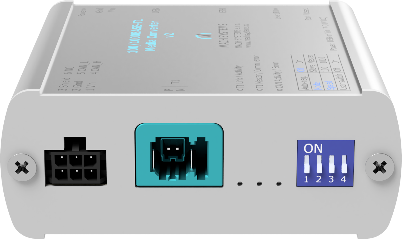 100/1000BASE-T1 Media Converter v2 MATEnet - Image 4